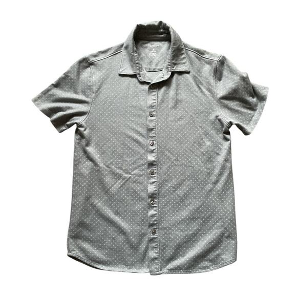 Van Heusen Gray Casual Button Down Shirt Size small Mens - Picture 1 of 6